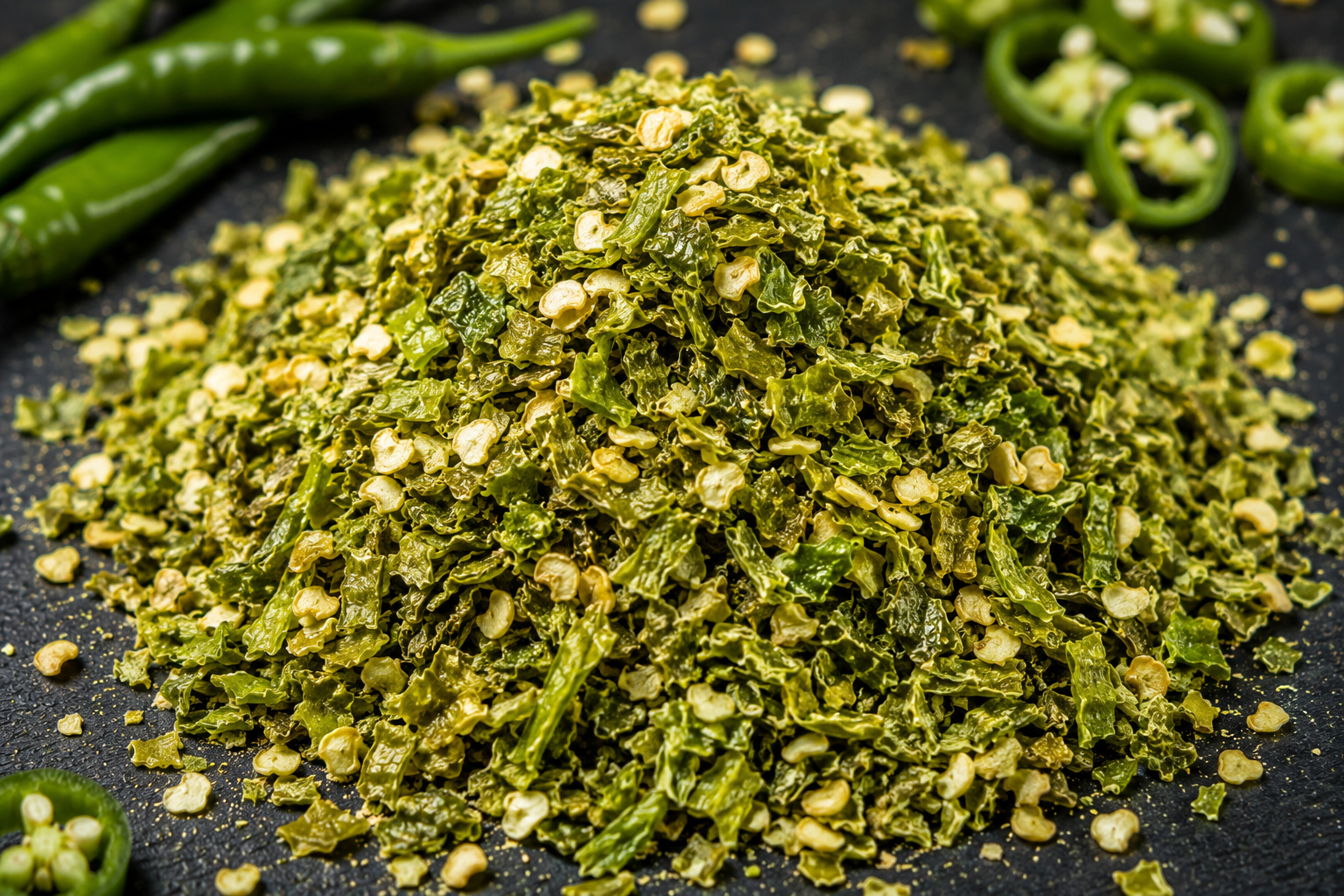 Green Chilli Flakes